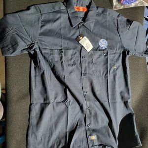 Large Pabst Blue Ribbon Dickies Mechanics Shirt